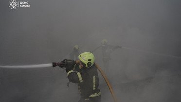 пожежа в києві / © ДСНС