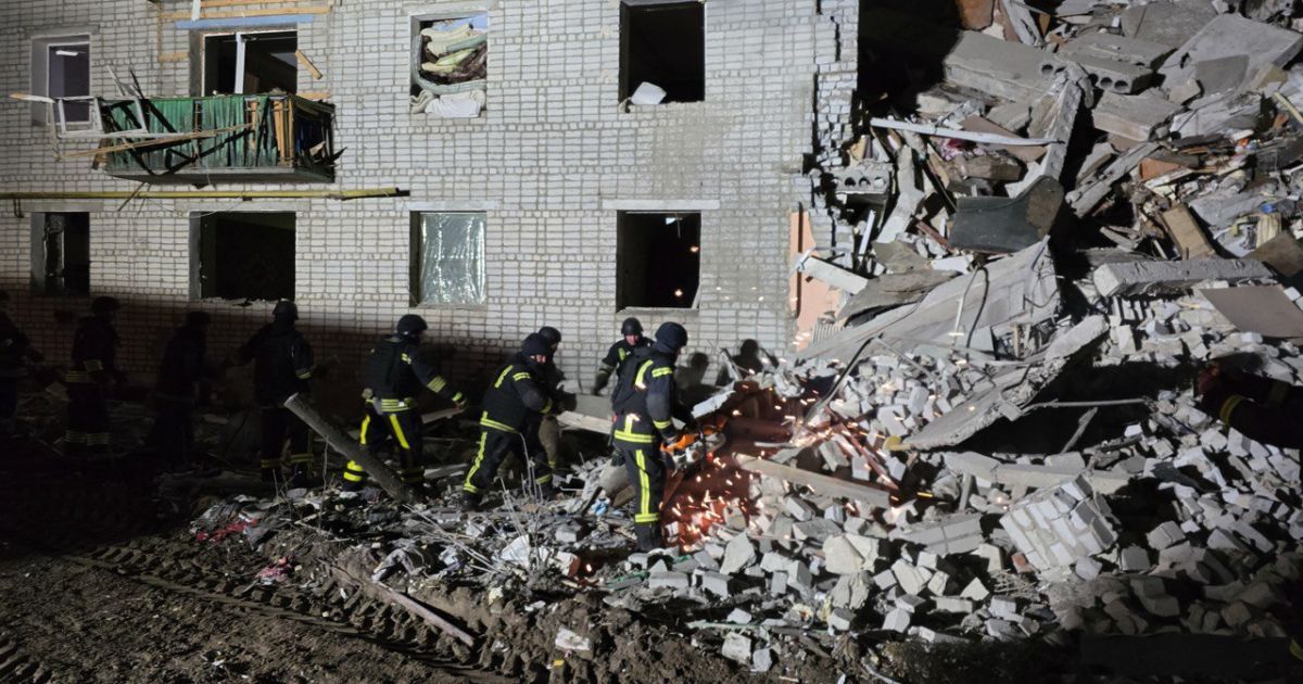 Наслідки удару російського КАБа на Сумщині