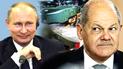 Олаф Шольц і Володимир Путін / Колаж