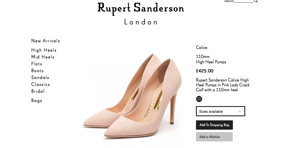 туфли Rupert Sanderson