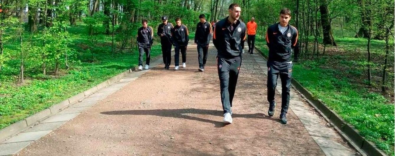 Гравці "Шахтаря" помилувалися Львовом перед битвою з "Брагою"
