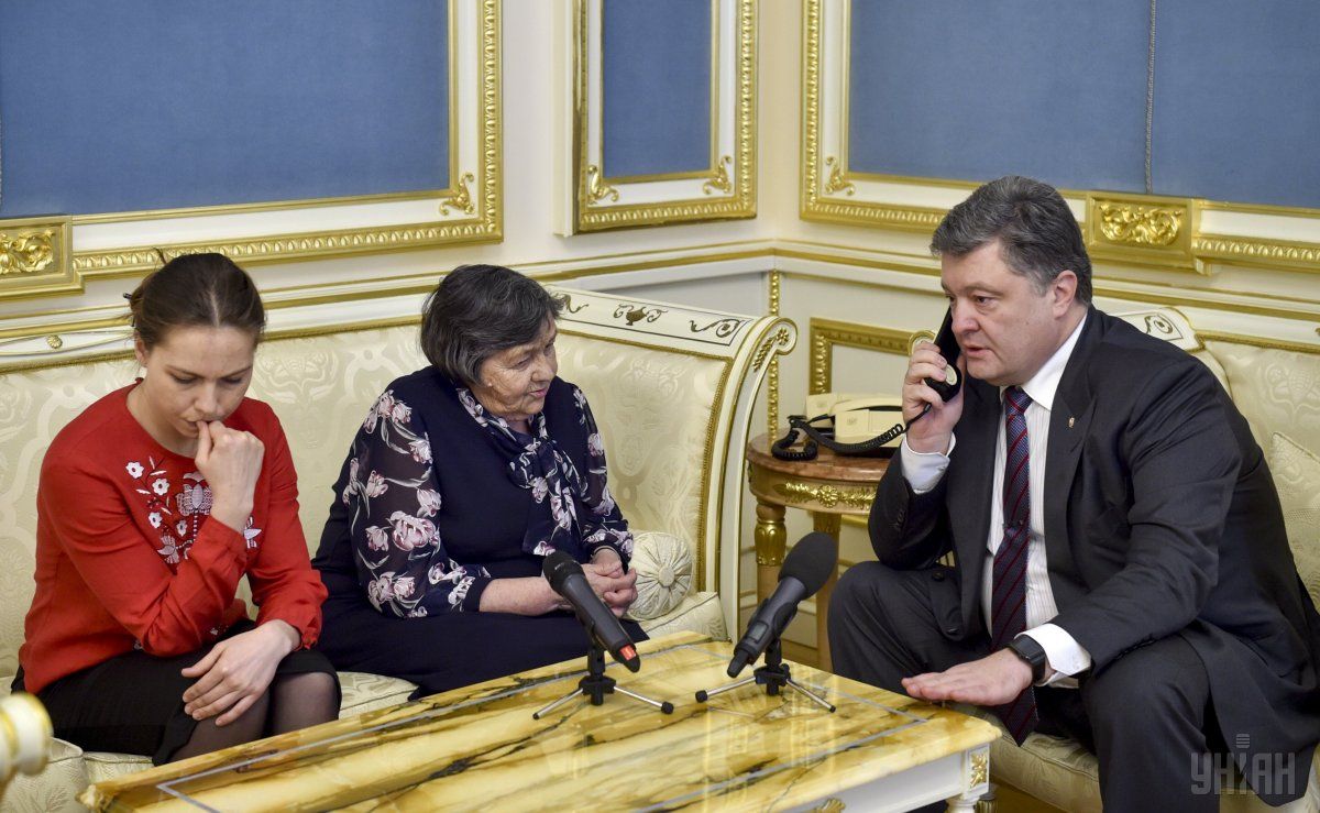 Савченко, Порошенко