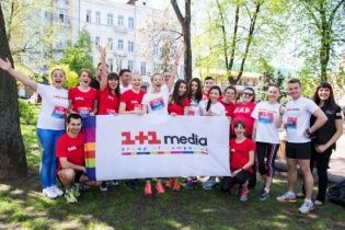 Команда 1+1 media своїм бігом зібрала понад 80 тисяч гривень для хворих малят