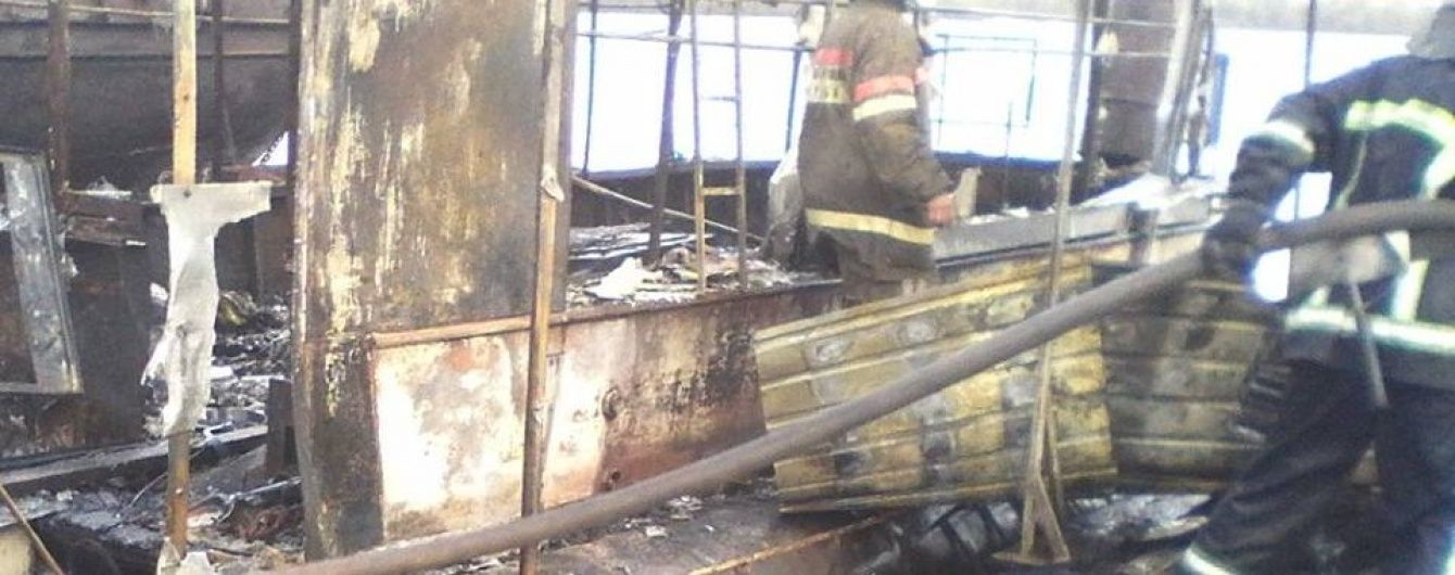 У Києві горів ринок