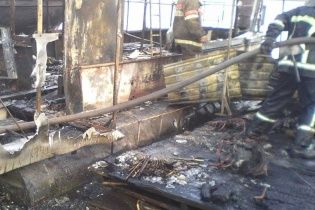 У Києві горів ринок