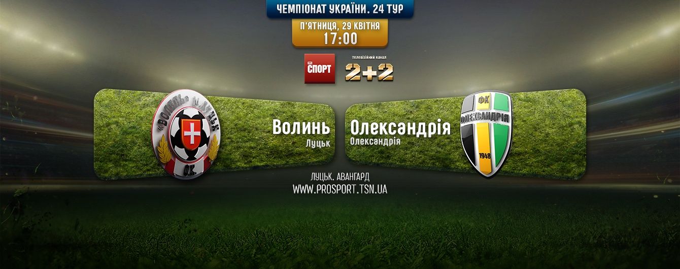 Волинь - Олександрія - 0:0. Відео матчу
