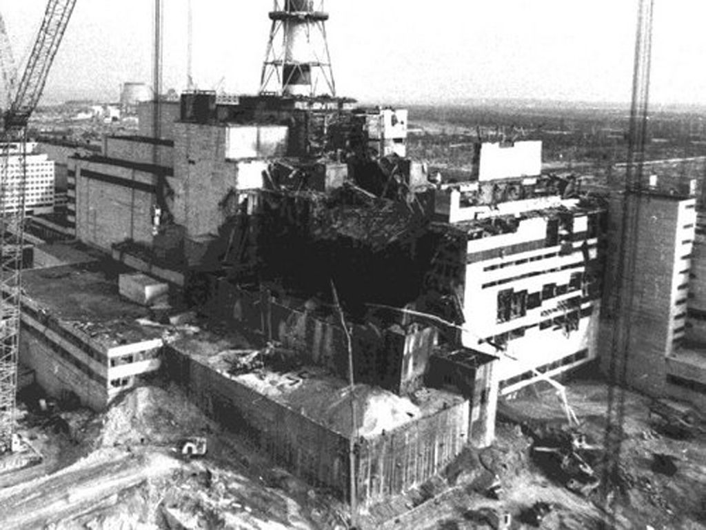 4-ий енергоблок реактора ЧАЕС