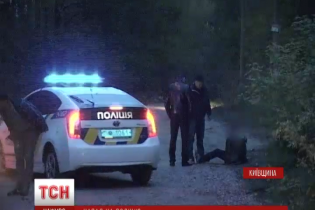 З'явилося відео з місця стрілянини по поліцейських у Києві