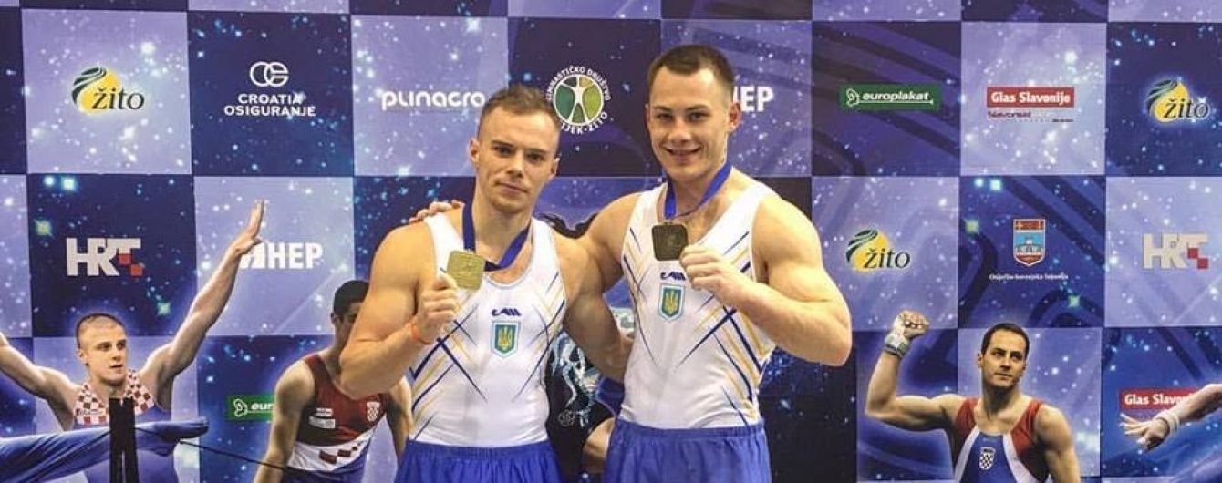Гімн України на весь світ: як гімнасти Верняєв та Радівілов підкорили турнір у Хорватії