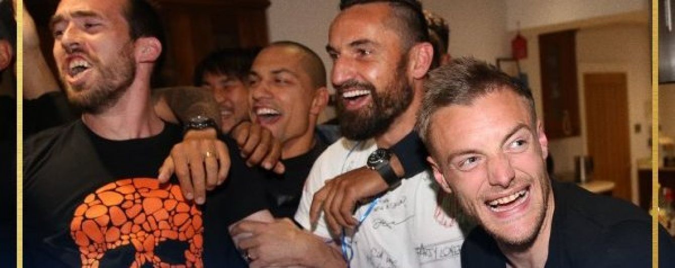 Як гравці "Лестера" разом святкували чемпіонство