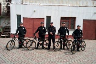 У Тернополі на вулицях з'явилися поліцейські велопатрулі