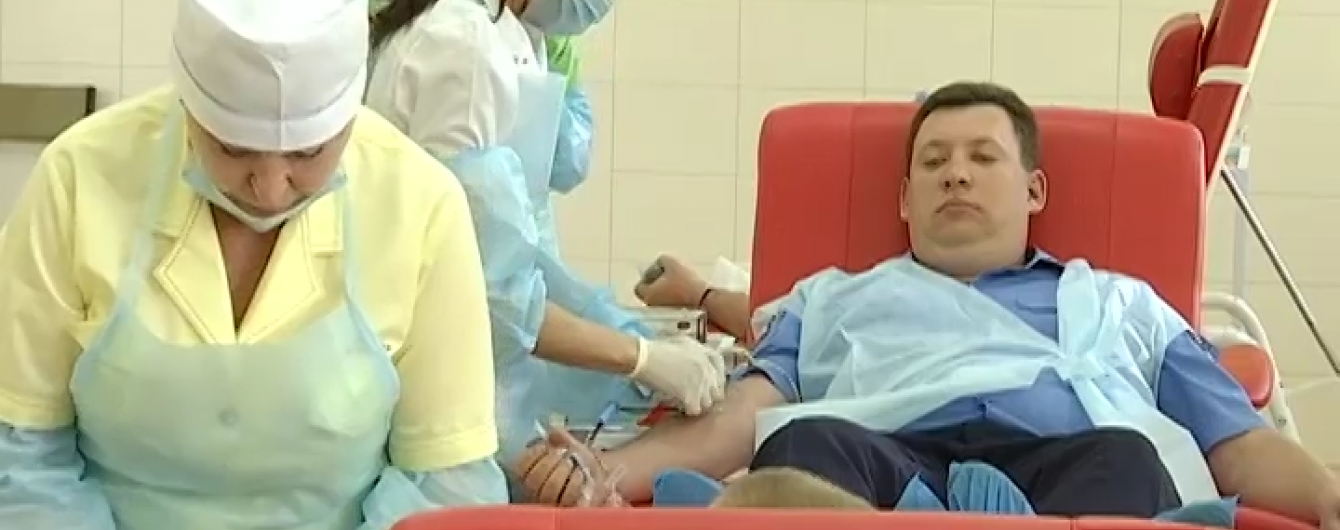 Одеська поліція здала кров для військового шпиталю