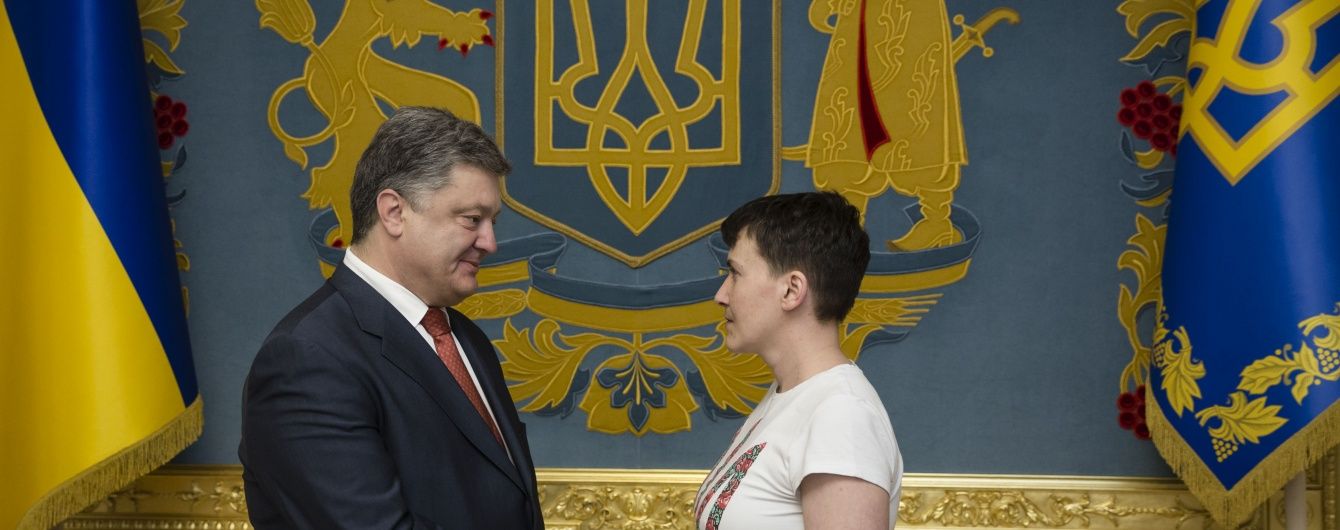 Порошенко розкрив деталі переговорів про звільнення Савченко