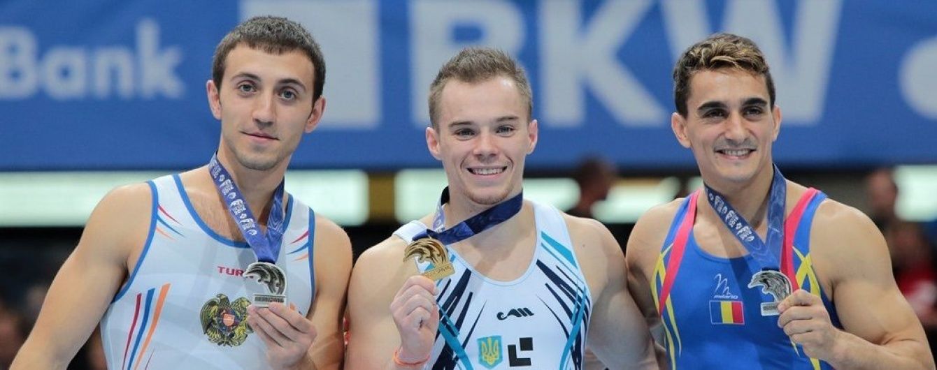 Український гімнаст Верняєв здобув дві медалі чемпіонату Європи