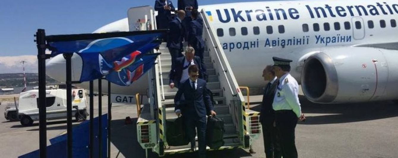 Збірна України прибула на Євро-2016