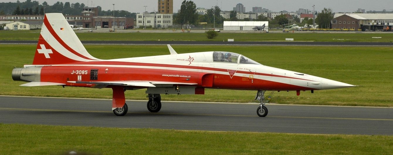 В Нідерландах розбився винищувач F-5