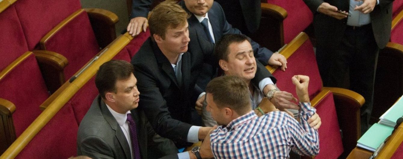 Україна посіла перше місце в рейтингу бійок у парламенті - Парубій