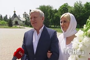 Горянський та його дружина-рестораторка повінчалися в оточенні найближчих людей