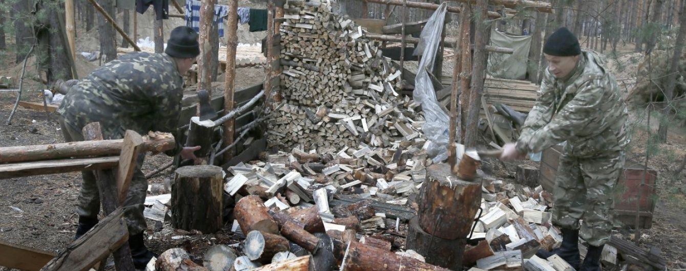 Кримські окупанти закликають мешканців півострова робити запаси дров з літа