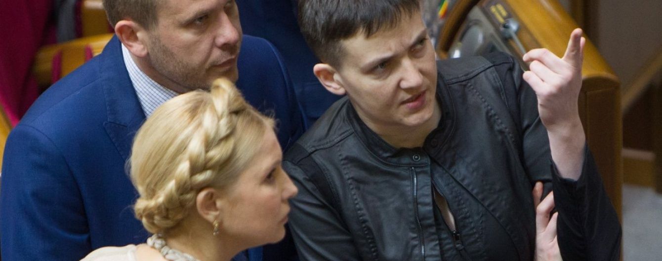 Ми не подруги, каву разом не п'ємо. Савченко розповіла про стосунки з Тимошенко