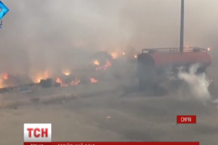 Сирійська опозиція оприлюднила відео, як російська авіація скидає касетні бомби
