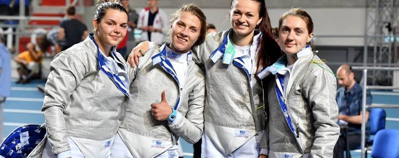 Українські шаблістки вибороли "бронзу" на чемпіонаті Європи у Польщі