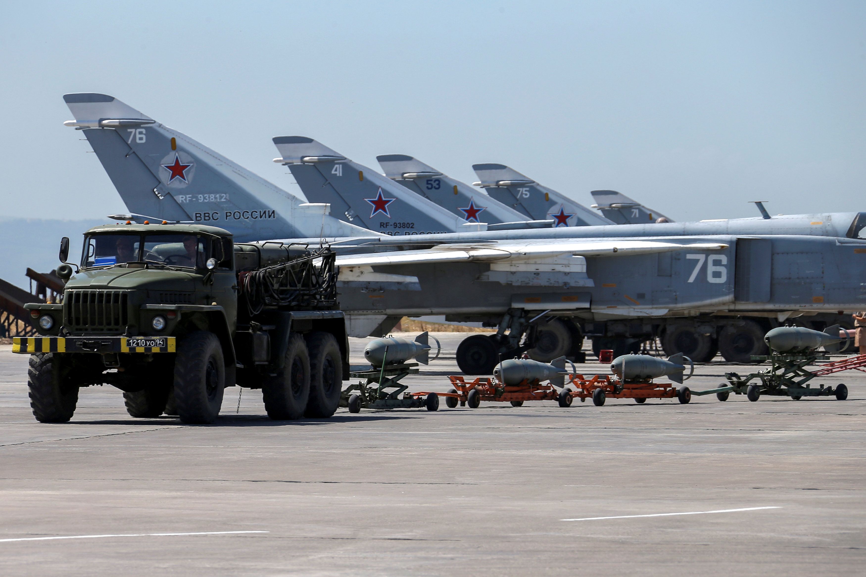російська авіація в Сирії