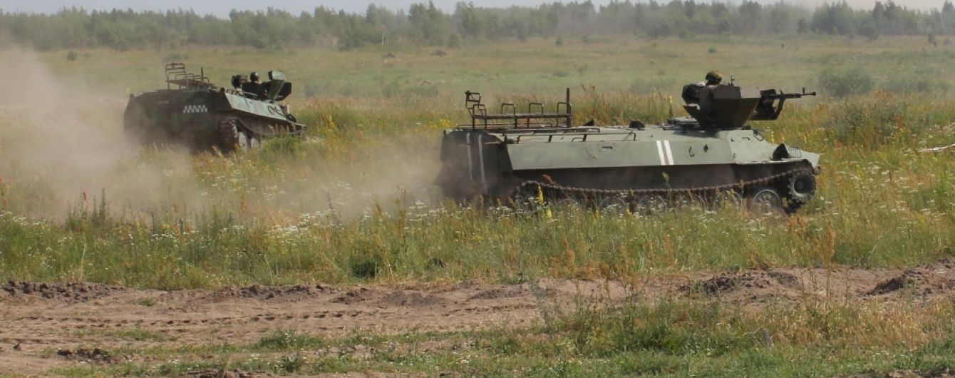 На полигоне "Десна" бронемашина раздавила солдата