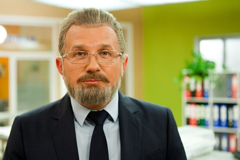 Юрій Горбунов в образі лікаря "Центральна лікарня"