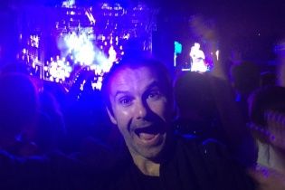 Щасливий Вакарчук у фан-зоні співав пісню Red Hot Chili Peppers на концерті у Києві