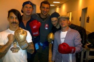 Red Hot Chili Peppers виконали музичне прохання Володимира Кличка у Києві