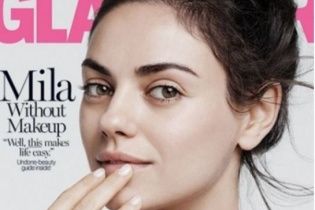 Міла Куніс прикрасила обкладинку глянцю з обличчям без макіяжу