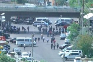 З'явилося відео із захоплення поліцейської дільниці в Єревані, зняте загарбниками