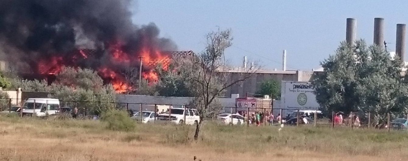 В окупованому Криму горів культовий "Казантип"