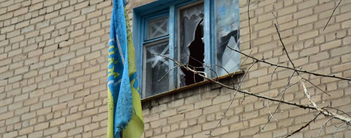 Боевики ночью обстреляли жилые кварталы Марьинки из гранатометов и пулеметов