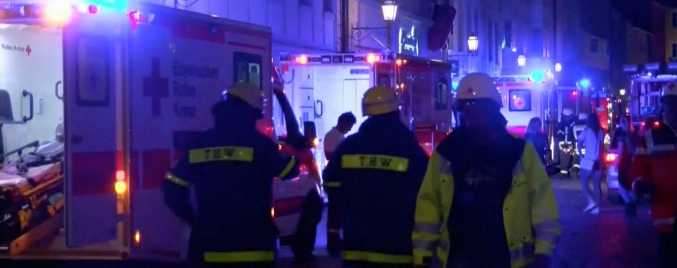 У Німеччині потяг із небезпечним вантажем влетів у будівлю диспетчерів