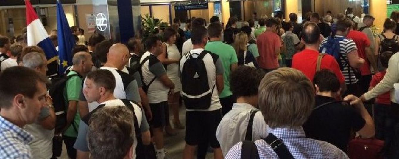 "Ворскла" прилетіла до Хорватії на стартову битву Ліги Європи
