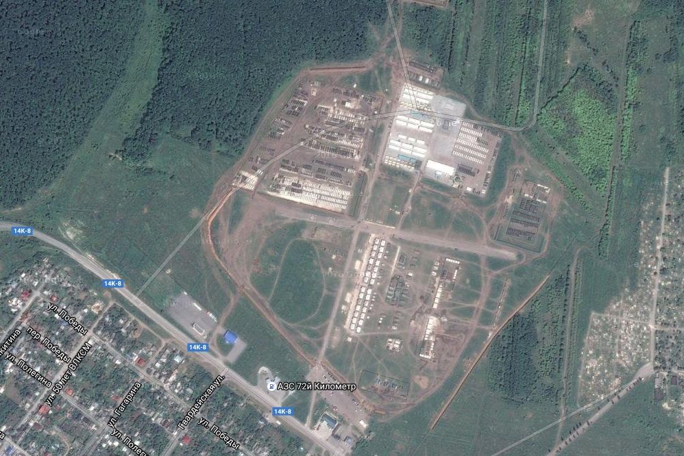 Військова база РФ у Валуйках Білогородська область