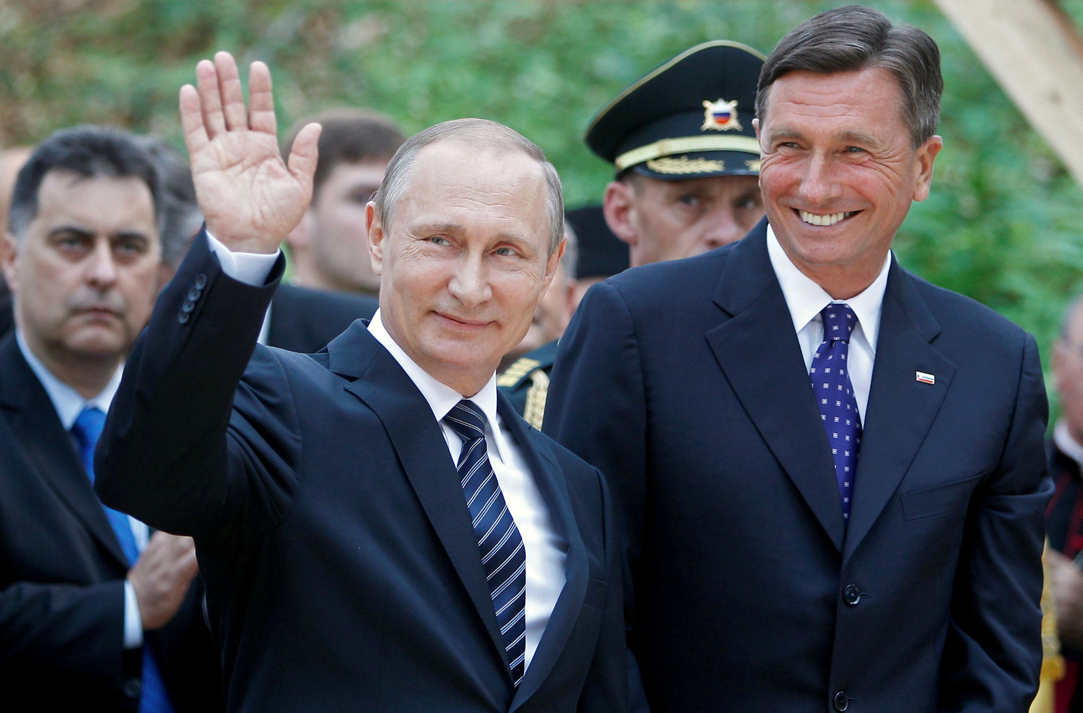 Путін у Словенії
