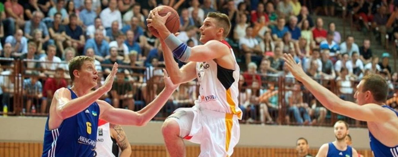Баскетбольна збірна України перестріляла німців у товариському матчі