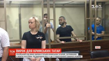 Українське МЗС відреагувало на винесений Росією вирок п'ятьом кримським татарам