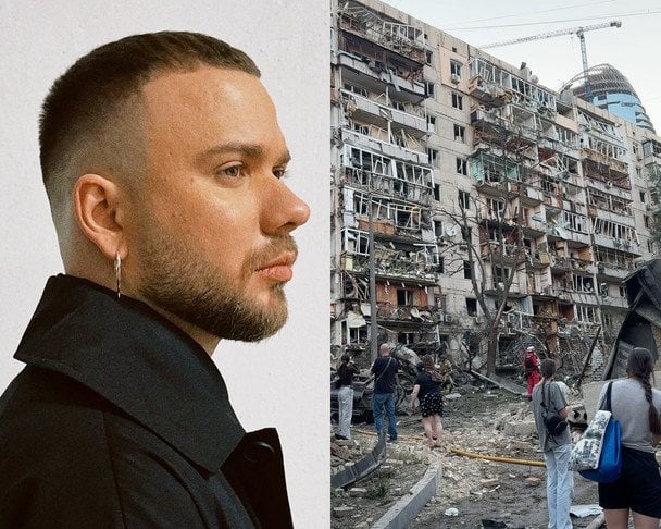 Відомий український співак показав понівечену квартиру від ворожого обстрілу: "Був потужний вибух"