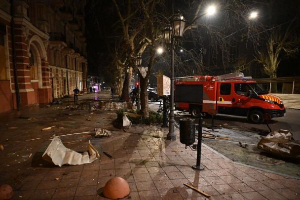 Le conseguenze dell'attacco missilistico a Odessa del 31 gennaio / © Facebook/Hennadiy Trukhanov