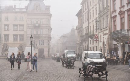 В пяти городах Украины загрязненность воздуха превысила норму
