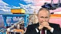 Дамба Киевской ГЭС / Коллаж ТСН.ua