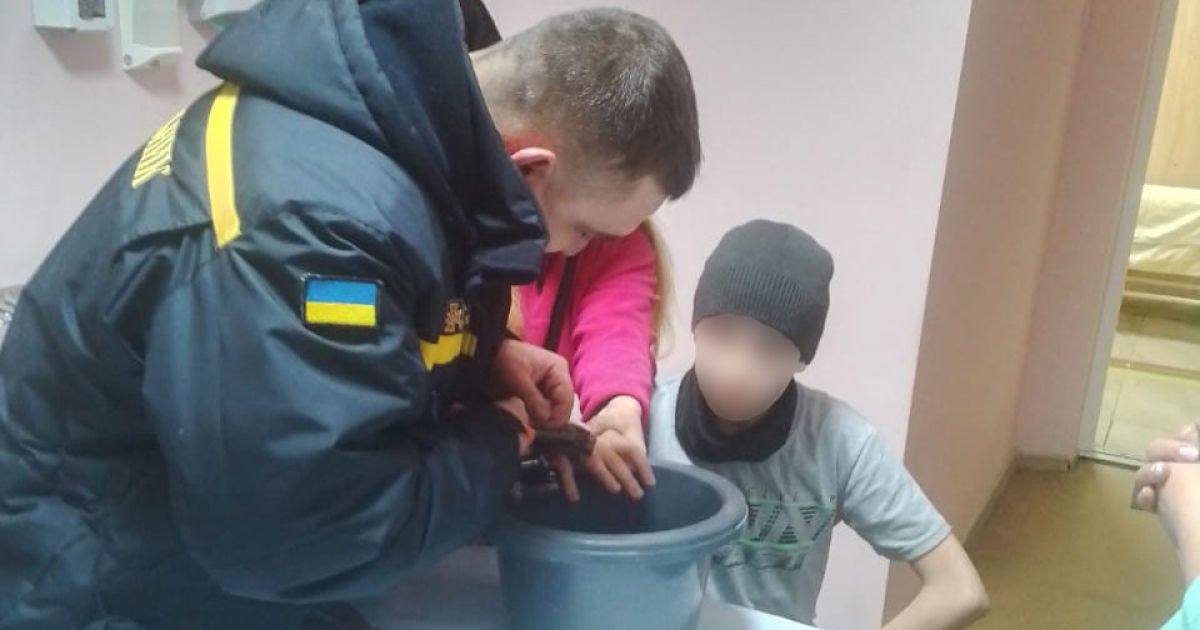 Подросток в травмпункте под Киевом