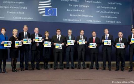 14 министров и один дипломат Евросоюза провели акцию поддержки Савченко