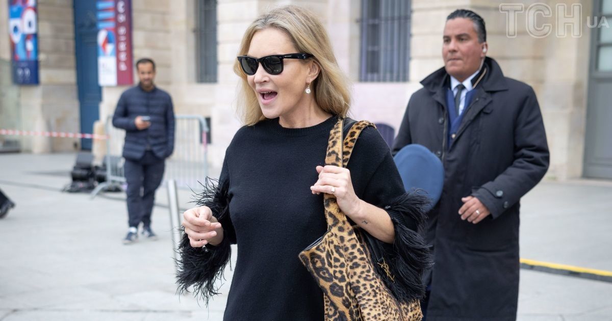 Кейт Мосс в Париже