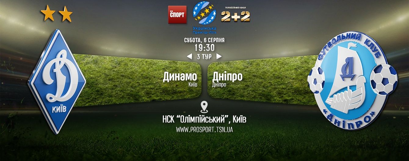 Динамо - Дніпро - 1:0. Відео матчу