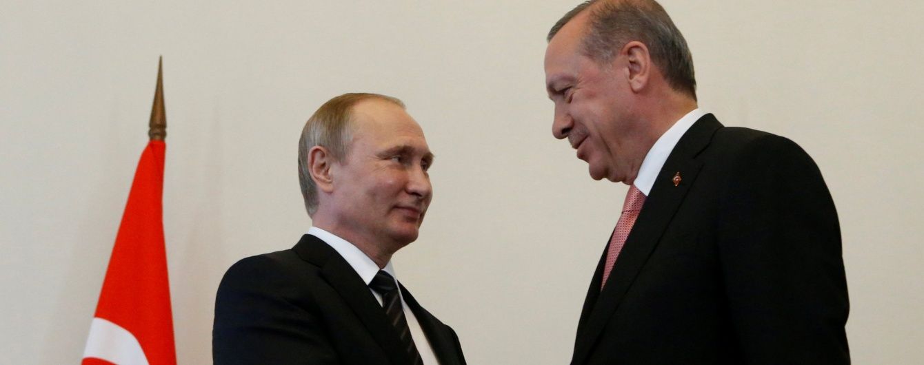Путін із Ердоганом поговорили про війну у Сирії